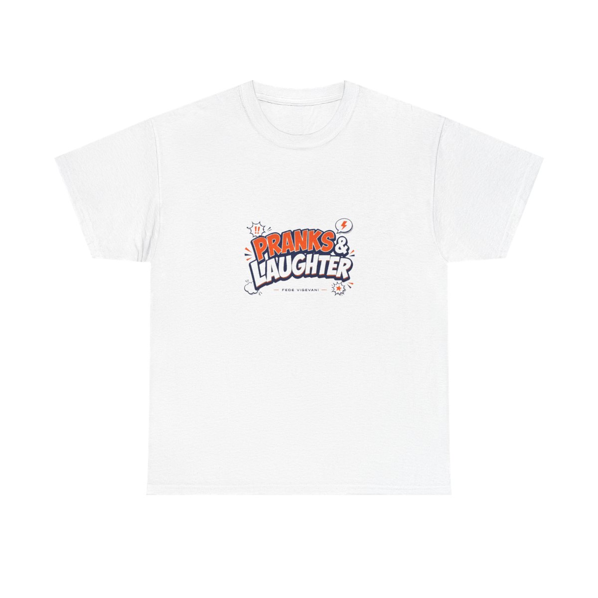 Fede Vigevani "Pranks & Laughter" Unisex Tee - Official t-shirts merchandise
