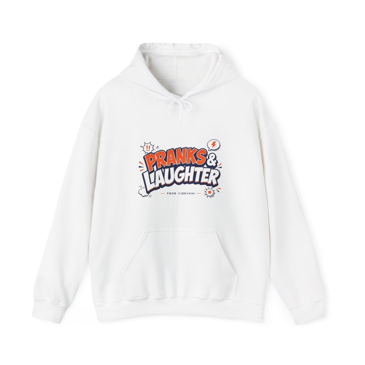 Fede Vigevani "Pranks & Laughter" Hoodie - Official hoodies merchandise
