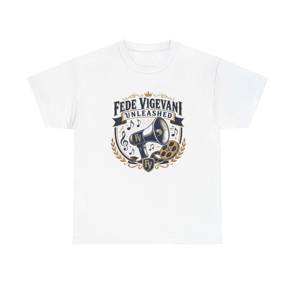 Fede Vigevani "Fede Vigevani Unleashed" Unisex Tee - Official t-shirts merchandise