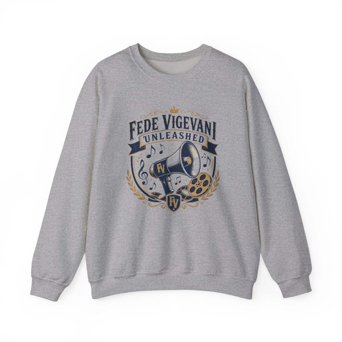 Fede Vigevani "Fede Vigevani Unleashed" Crewneck - Official sweatshirts merchandise