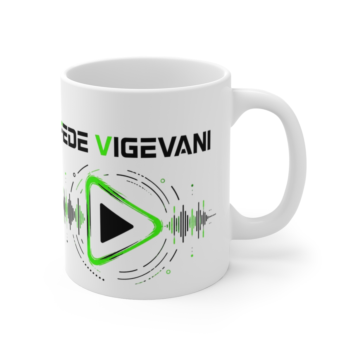 Fede Vigevani White Mug - Official mugs merchandise