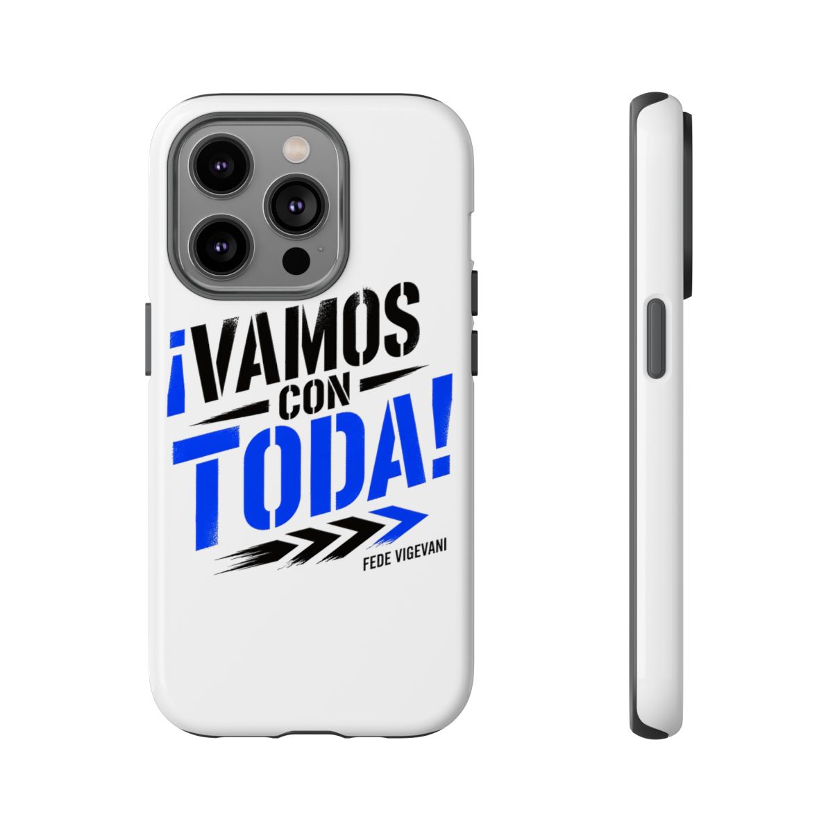 Fede Vigevani "¡Vamos con Toda!" Phone Case - alternate angle 4, merchandise