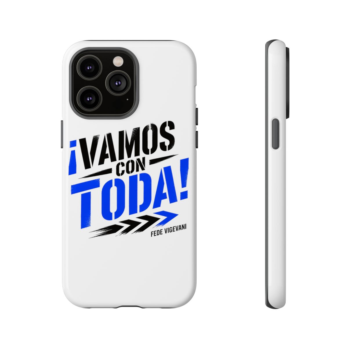Fede Vigevani "¡Vamos con Toda!" Phone Case - alternate angle 5, merchandise