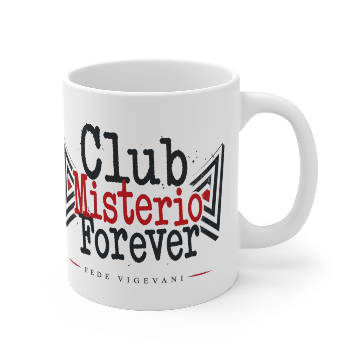 Fede Vigevani "Club Misterio Forever" White Mug
