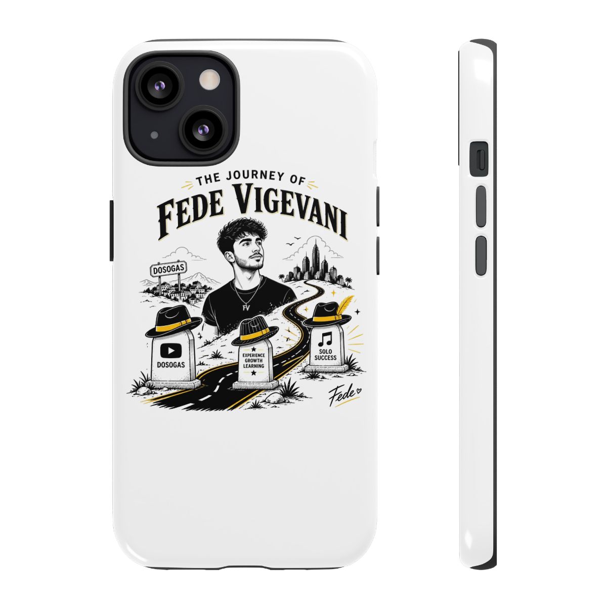 Fede Vigevani "The Journey of Fede Vigevani" Phone Case - Official phone-cases merchandise