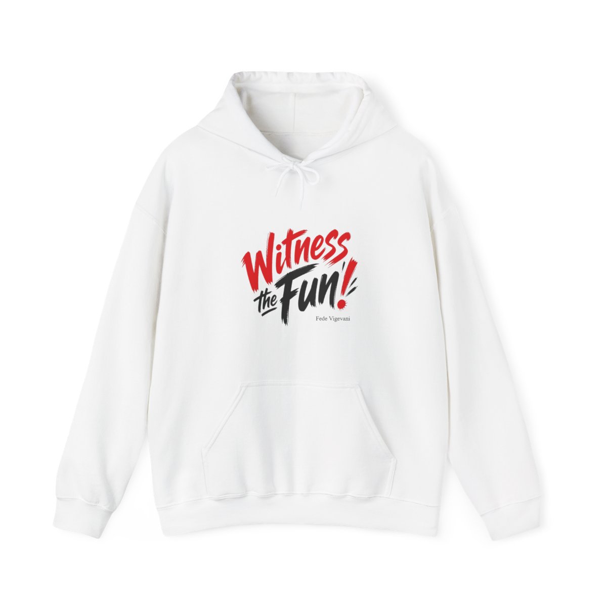 Fede Vigevani "Witness the Fun" Hoodie - Official hoodies merchandise
