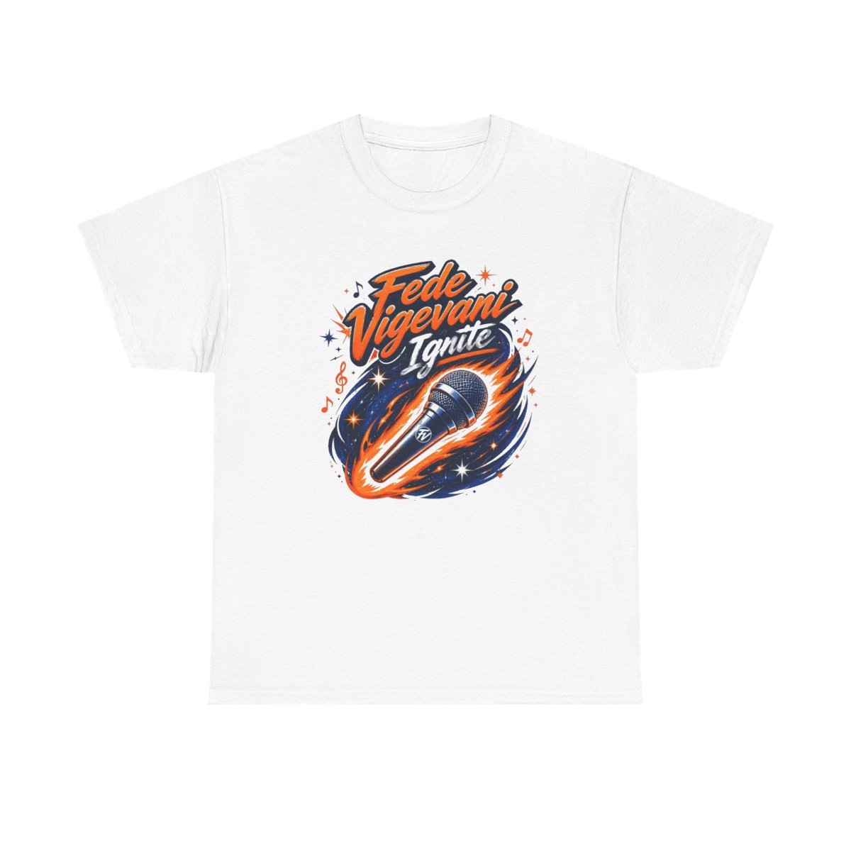 Fede Vigevani "Fede Vigevani Ignite" Unisex Tee - Official t-shirts merchandise