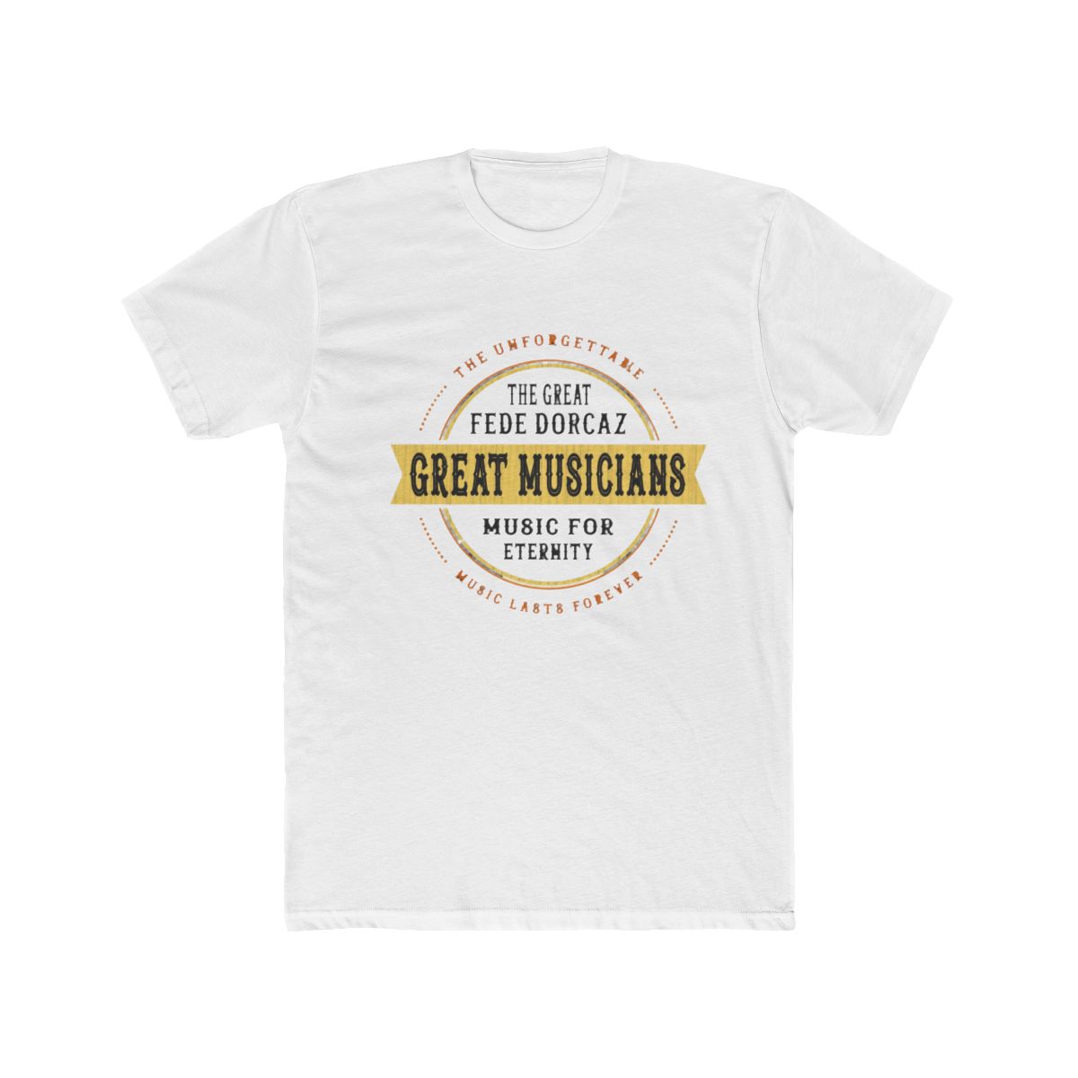Fede Dorcaz 11/26 Music D5089 T Shirt | Fede Vigevani - Official t-shirts merchandise
