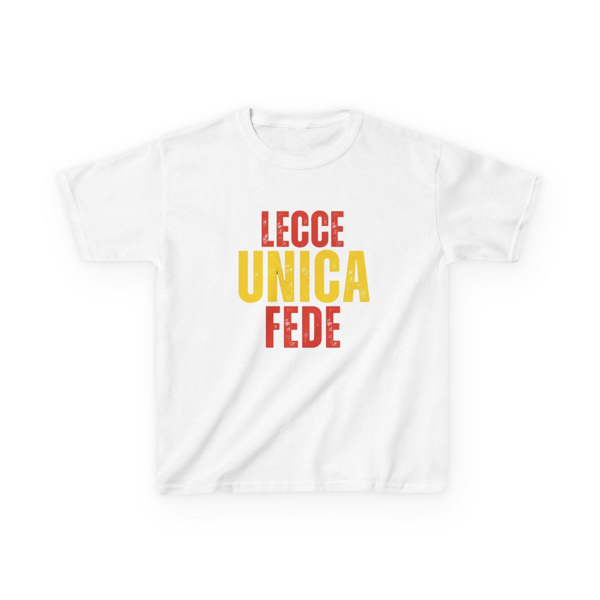 Lecce Unica Fede Kids Vigevani T-Shirt - Official t-shirts merchandise