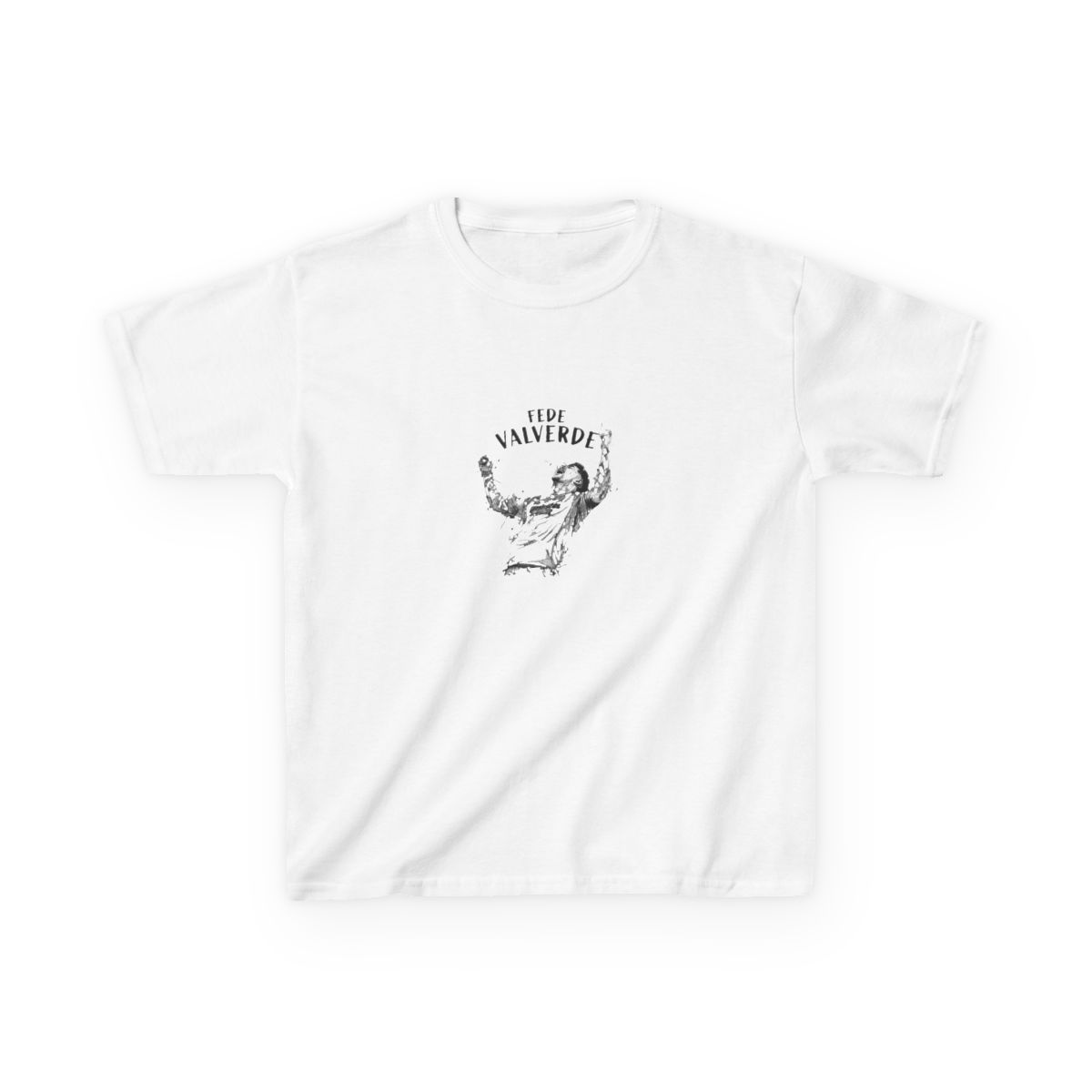 Fede Valverde Abstract Kids Vigevani T-Shirt - Official t-shirts merchandise